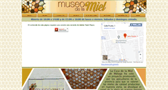 Desktop Screenshot of museodelamiel.com